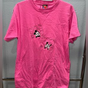 Vintage Mickey & Minnie Disney shirt brazos‎ sportswear woman size Medium